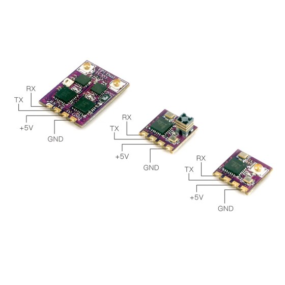Hot Sales Happymodel 2.4G ELRS Mini High Refresh Rate EP1 DUAL TCXO CRSF UAV Components 2.4GHz DIY Drone Parts Parts